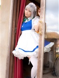 cosplay美女套图 c77 Sakuya Izayoi　白丝假发扮相(1)(75)